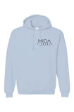 MIDA  Unisex pullover Hoodie - light blue