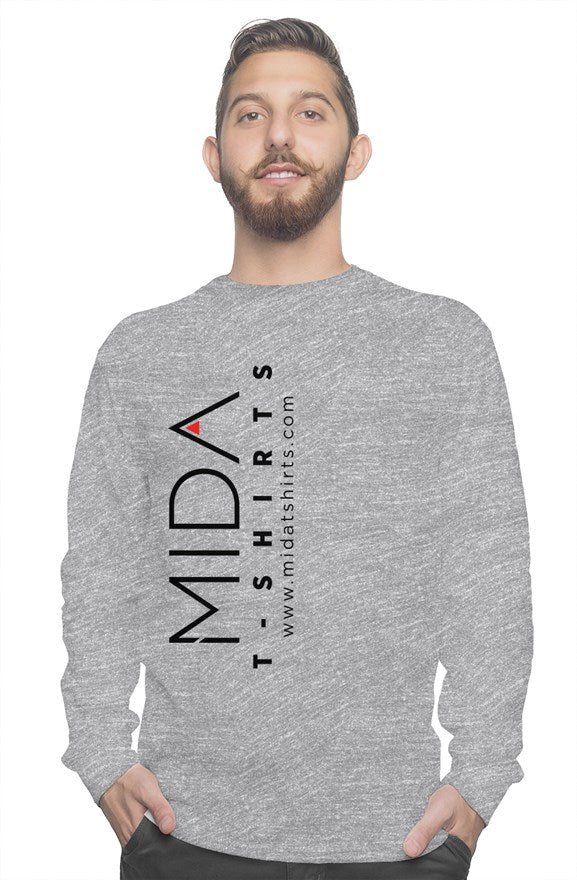 MIDA long sleeve tee - sport grey