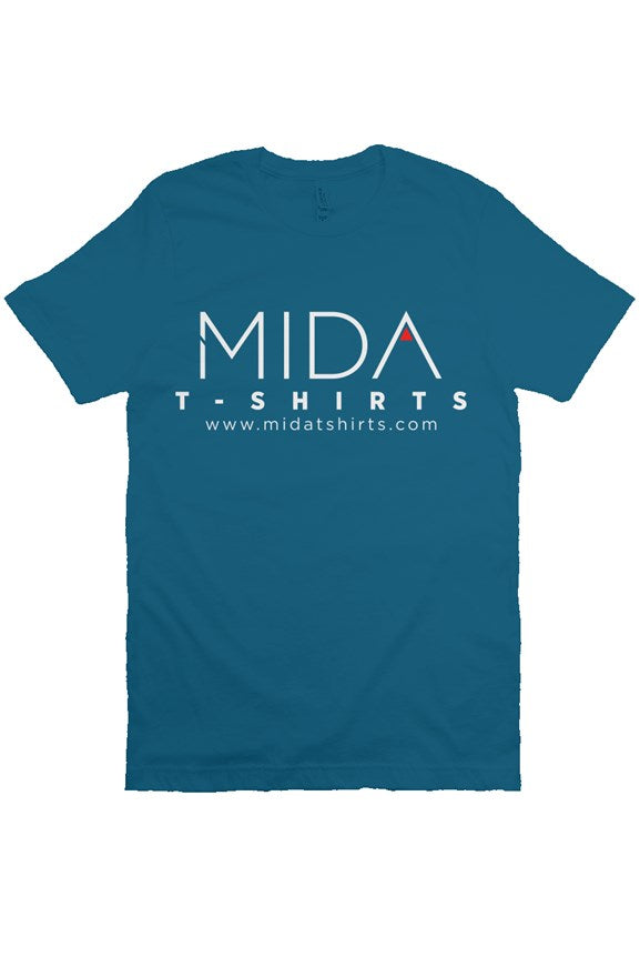 MIDA Premium Mens T Shirt - deap teal