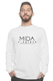 MIDA long sleeve tee - white