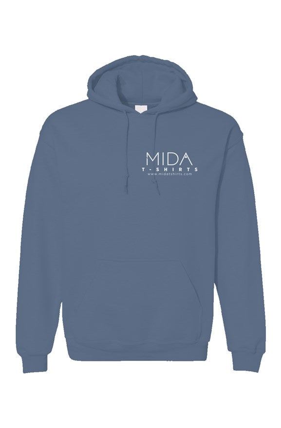 MIDA  Unisex pullover Hoodie - indigo blue