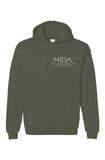 MIDA  Unisex pullover Hoodie - military green