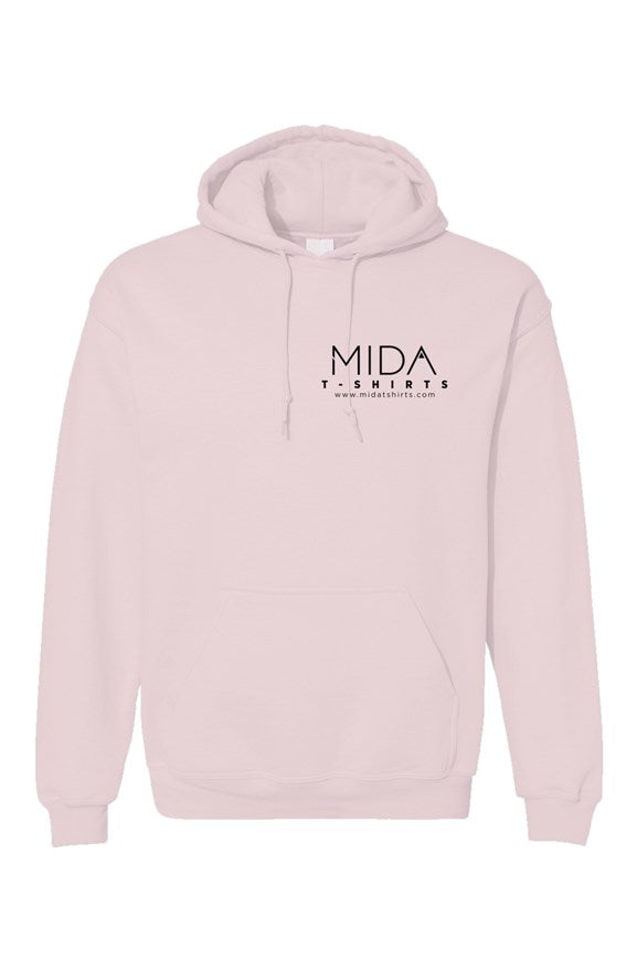 MIDA  Unisex pullover Hoodie - light pink