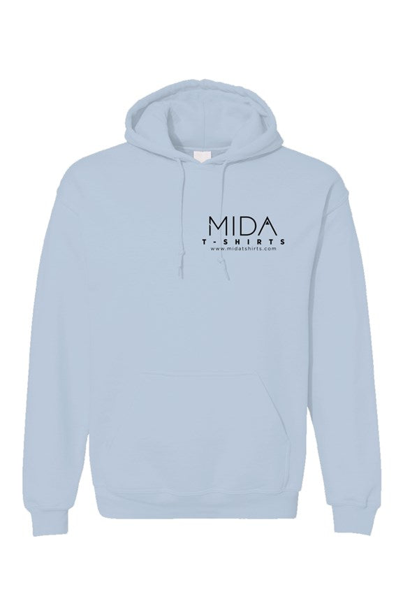 MIDA  Unisex pullover Hoodie - light blue