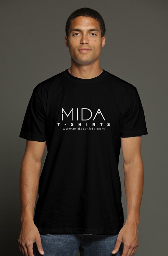 MIDA men's t shirt - black