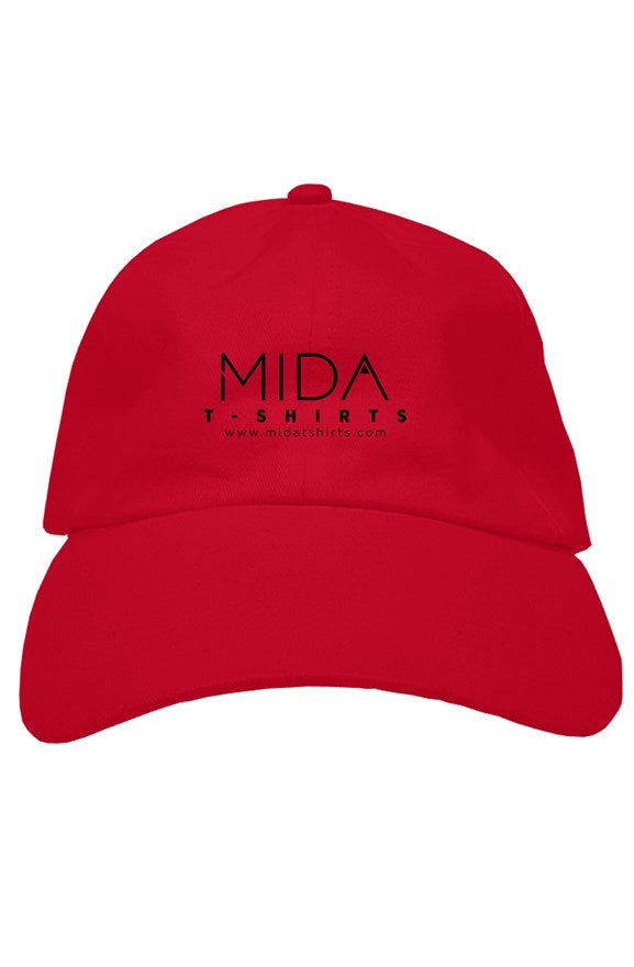 MIDA Premium dad hat - red