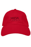 MIDA Premium dad hat - red