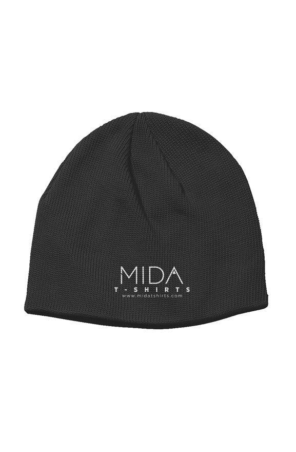 MIDA  Organic Beanie - black