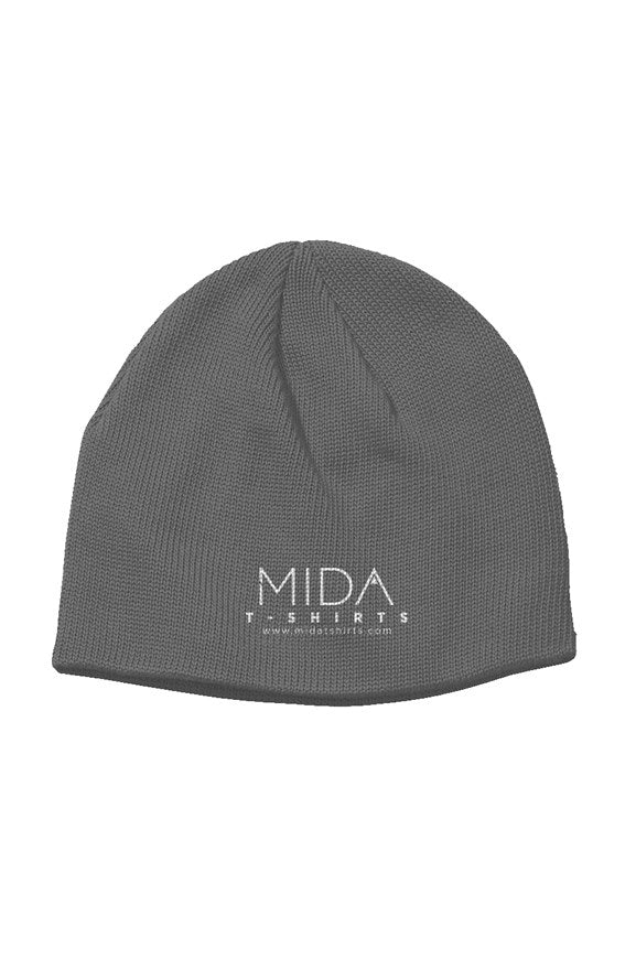 MIDA  Organic Beanie - charcoal
