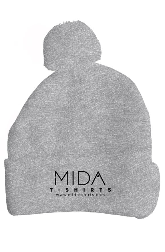 MIDA pom pom - heather grey