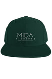 MIDA Premium snapback hat - forest