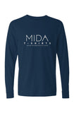 MIDA Heavy Weight Long Sleeve T Shirt - midnight