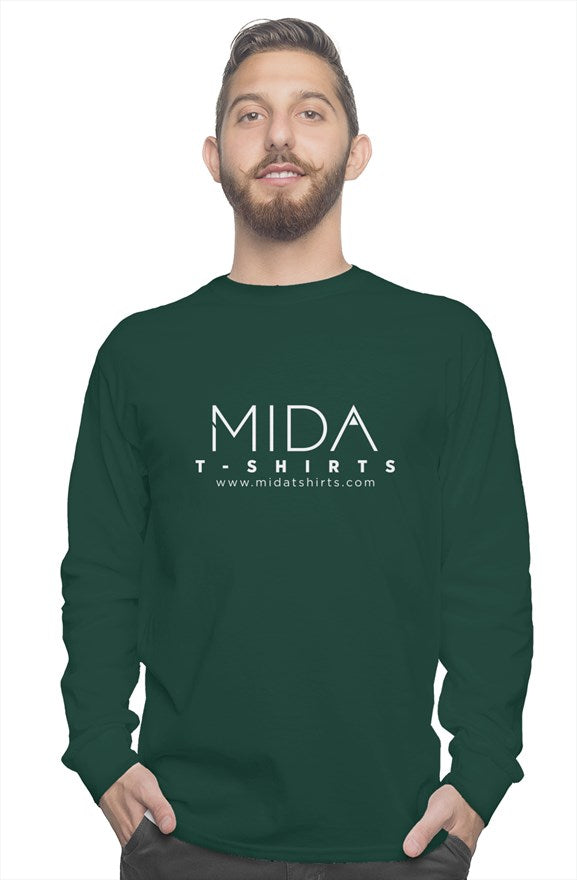 MIDA long sleeve tee - forest