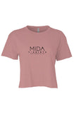 MIDA Festival Womens Cali Crop - desert pink