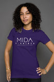 MIDA Womens T-shirt - team purple