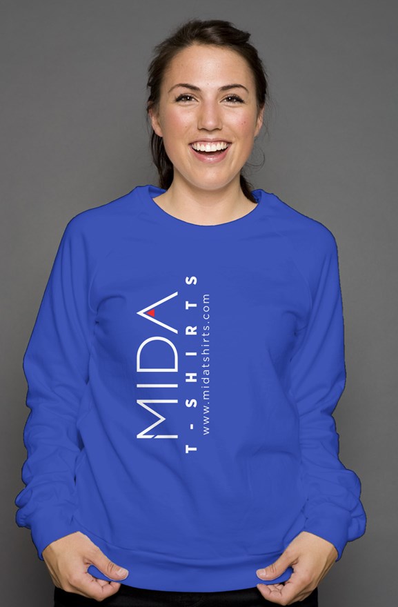 MIDA Crew Neck Sweatshirt for Men and Women - true