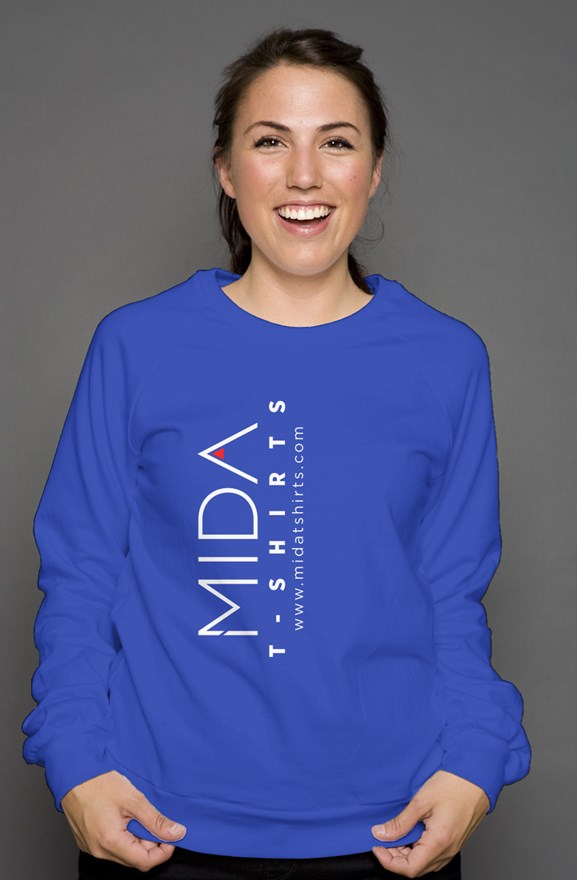 MIDA Crew Neck Sweatshirt for Men and Women - true
