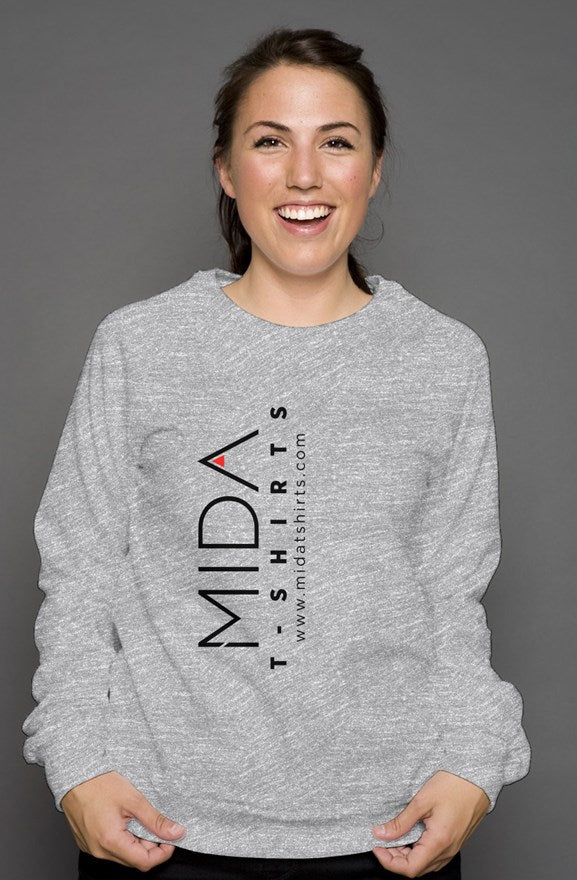 MIDA Crew Neck Sweatshirt for Men and Women - athl