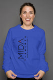 MIDA Crew Neck Sweatshirt for Men and Women - true