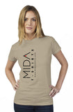 MIDA Womens T Shirt - sand