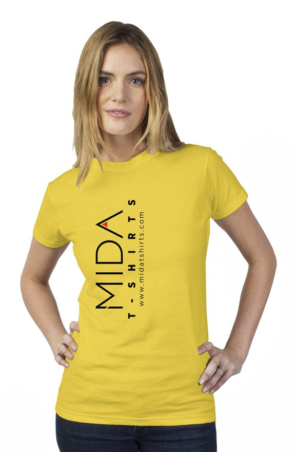 MIDA Womens T Shirt - sunshine