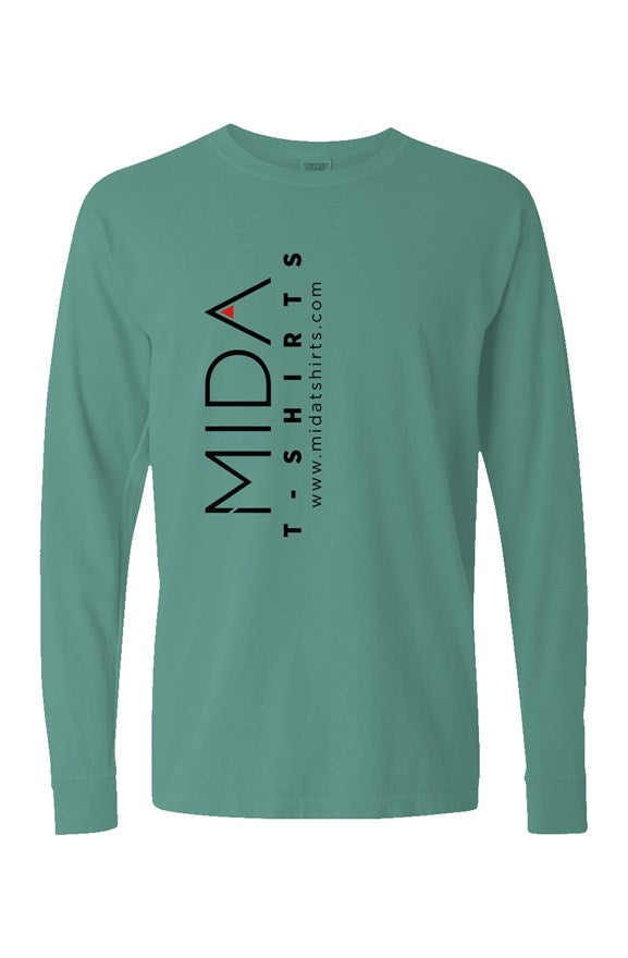 MIDA Heavy Weight Long Sleeve T Shirt - island ree