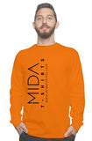 MIDA long sleeve tee - safety orange