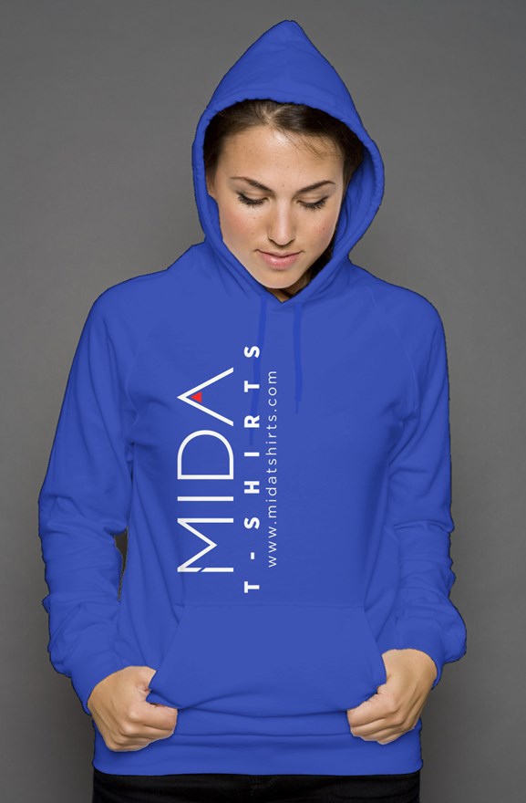 MIDA unisex pullover hoody - true royal