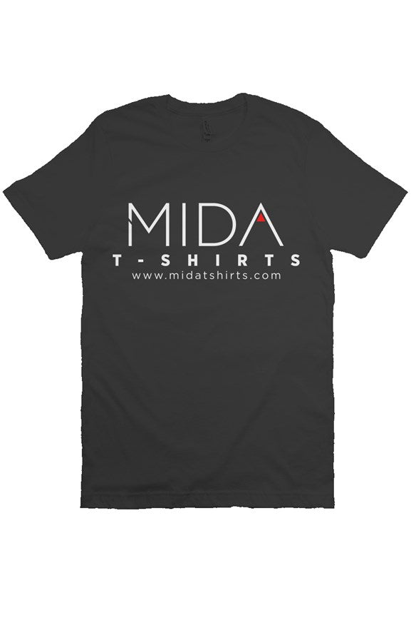 MIDA Premium Mens T Shirt black