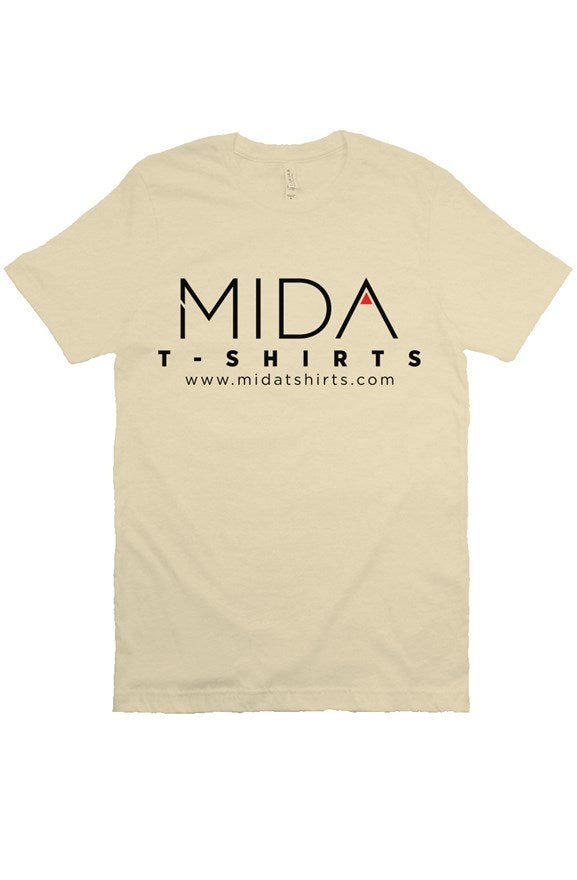 MIDA Premium Mens T Shirt - soft cream