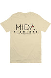 MIDA Premium Mens T Shirt - soft cream