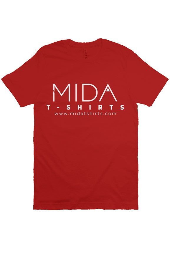 MIDA Premium Mens T Shirt - canvas red