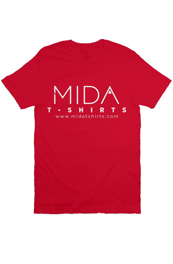 MIDA Premium Mens T Shirt - red