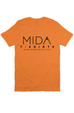 MIDA Premium Mens T Shirt - orange