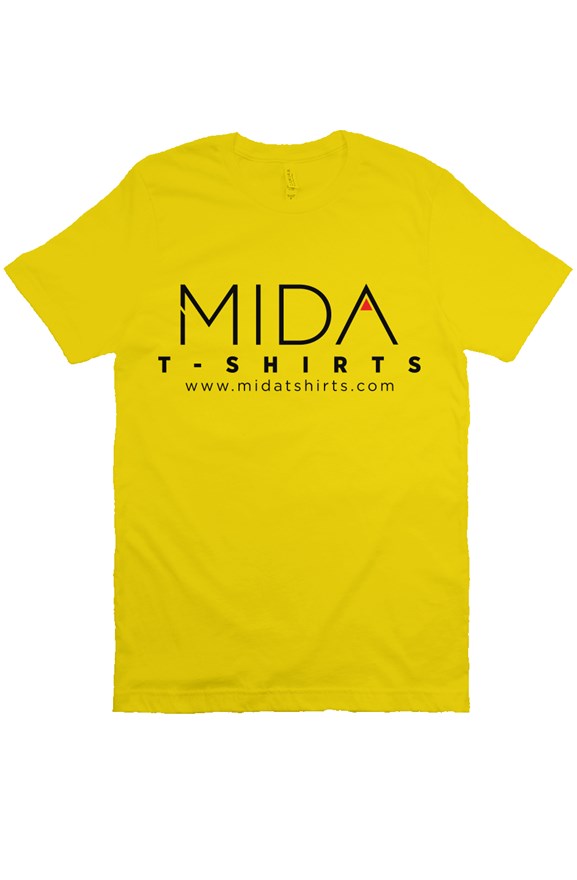 MIDA Premium Mens T Shirt - gold