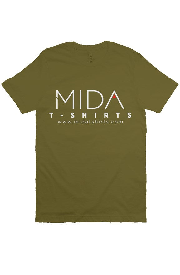 MIDA Premium Mens T Shirt - olive