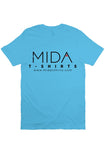 MIDA Premium Mens T Shirt - tuquoise
