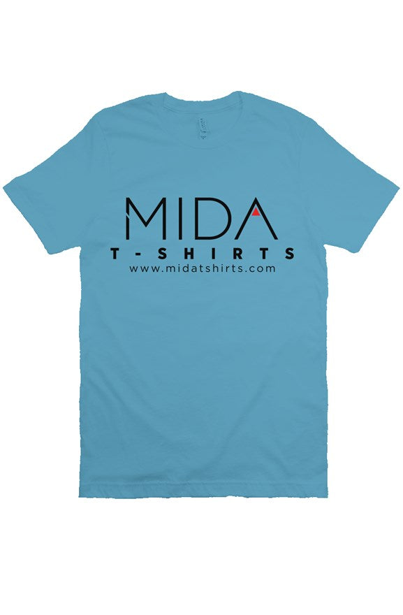 MIDA Premium Mens Shirt - aqua