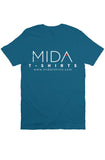 MIDA Premium Mens T Shirt - deap teal