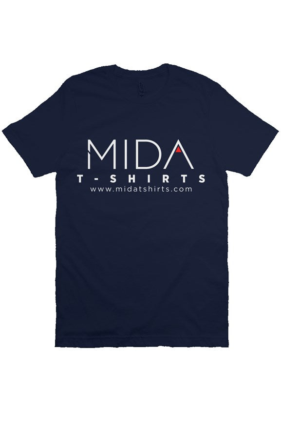 MIDA Premium Mens T Shirt - navy