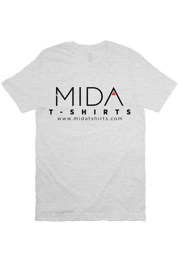 MIDA Premium Mens T Shirt - ash