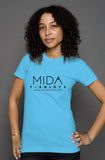MIDA Womens Premium T-shirt - turquoise