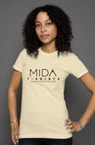 MIDA Womens Premium T-shirt  - soft cream