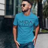 MIDA Premium Mens Shirt - aqua