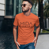 MIDA Premium Mens T Shirt - coral