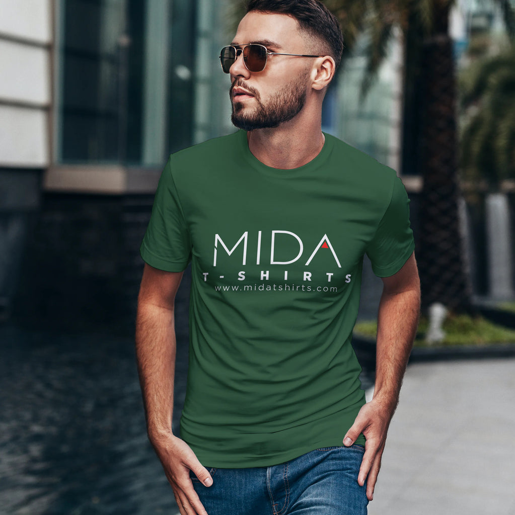 MIDA Premium Mens T Shirt - forest – MIDA T-Shirts