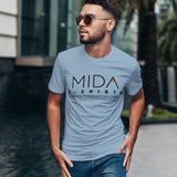 MIDA Premium Mens T Shirt - light blue