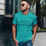 MIDA Premium Mens T Shirt - teal