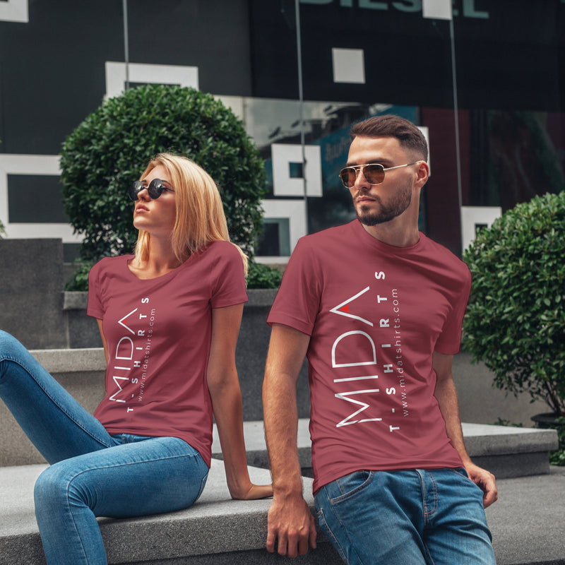 MIDA Comfort Colors T Shirt - brick red