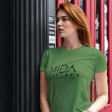 MIDA Womens Premium T-shirt - leaf